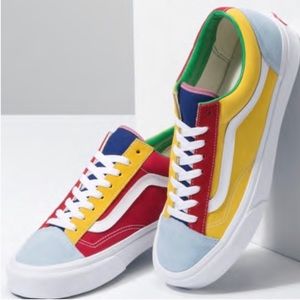Vans unisex sunshine multicolor sneakers